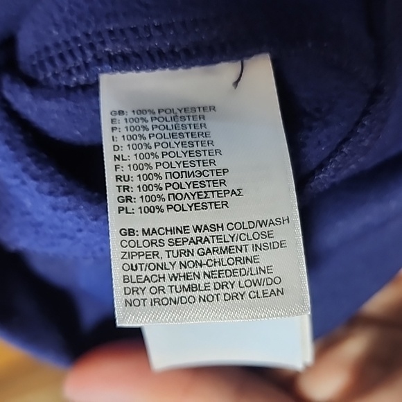 The North Face Women's Zip Up Hoodie Size Medium Purple - Picture 7 of 7